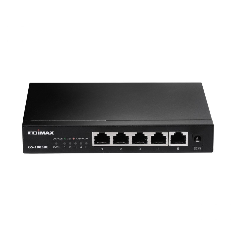 Edimax GS-1005BE switch di rete Non gestito L2 Gigabit Ethernet (10 100 1000) Nero