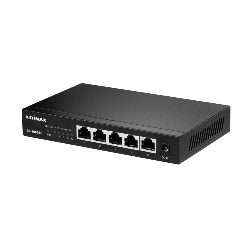 Edimax GS-1005BE switch di rete Non gestito L2 Gigabit Ethernet (10 100 1000) Nero