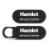 Hamlet HWCAMCV4 accessorio per webcam Copertura di protezione per privacy Nero