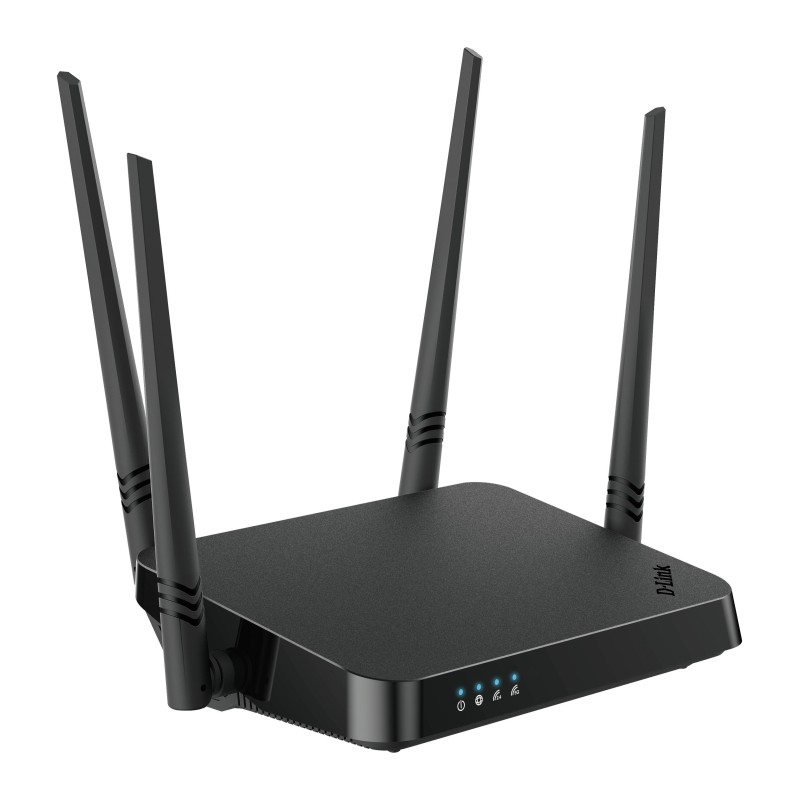 D-Link AC1200 router wireless Gigabit Ethernet Dual-band (2.4 GHz 5 GHz) Nero