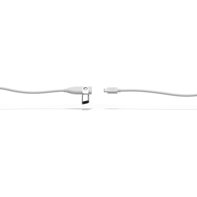 Logitech Rally Mic Pod Extension Cable Bianco