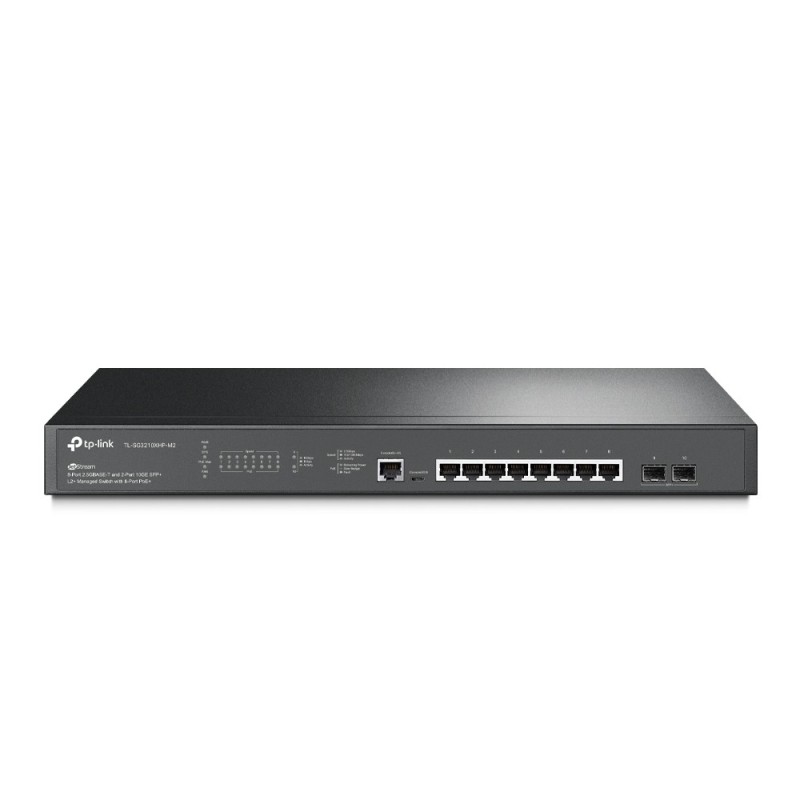 TP-Link JetStream TL-SG3210XHP-M2 switch di rete Gestito L2+ 2.5G Ethernet (100 1000 2500) Supporto Power over Ethernet (PoE)