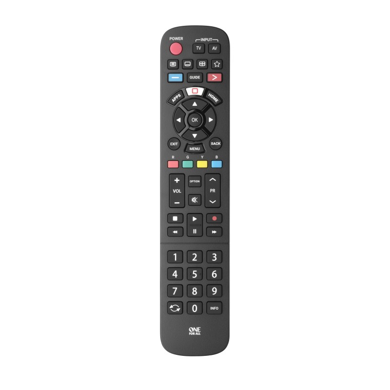 One For All TV Replacement Remotes URC4914 telecomando IR Wireless Pulsanti