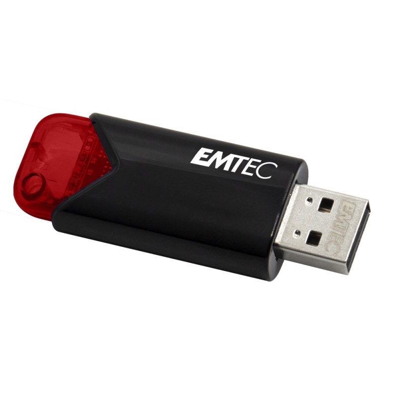 Emtec Click Easy unità flash USB 16 GB USB tipo A 3.2 Gen 2 (3.1 Gen 2) Nero, Rosso