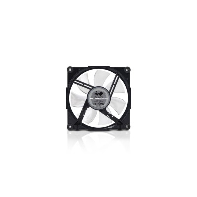 In Win AURORA Case per computer Ventilatore 12 cm Nero, Bianco 1 pz