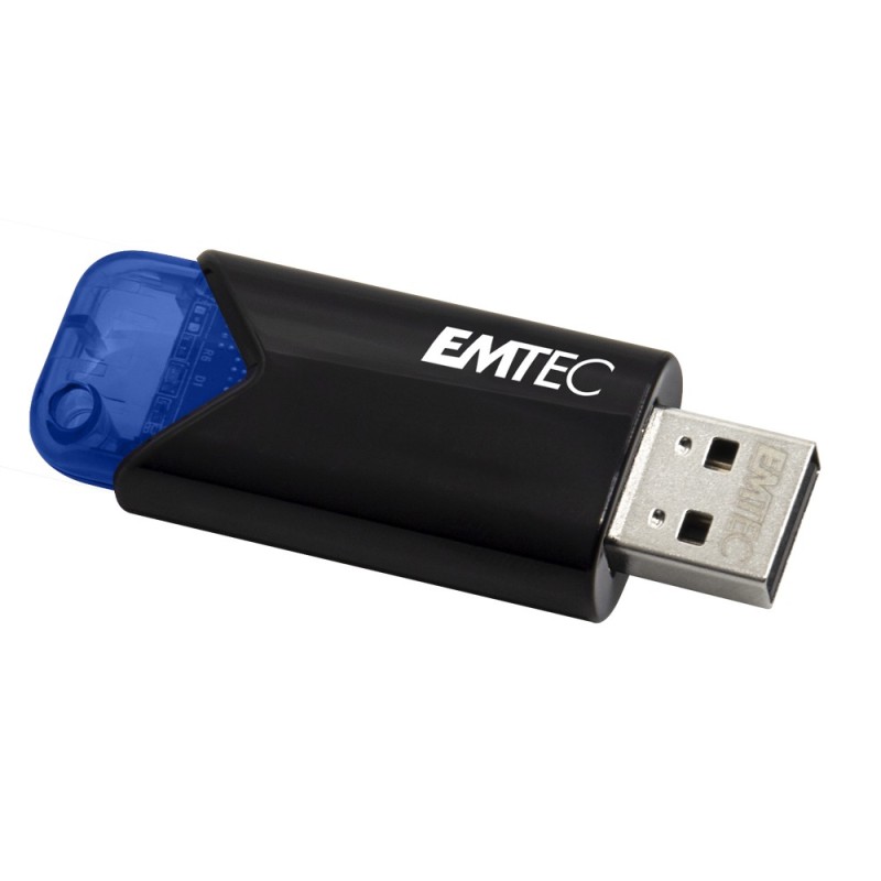 Emtec B110 Click Easy 3.2 unità flash USB 32 GB USB tipo A 3.2 Gen 2 (3.1 Gen 2) Nero, Blu