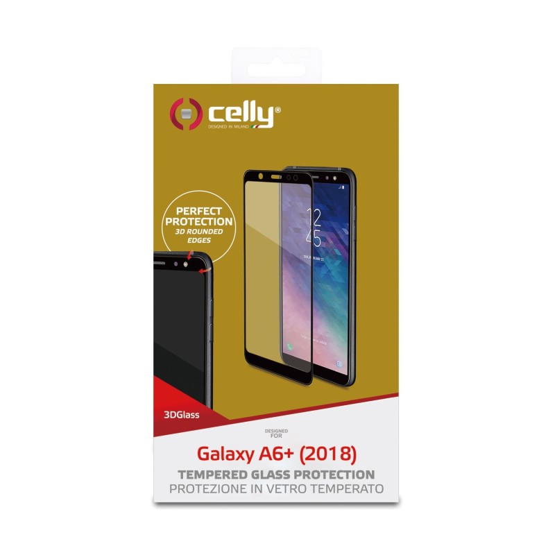 Celly 3D Glass Pellicola proteggischermo trasparente Samsung 1 pz