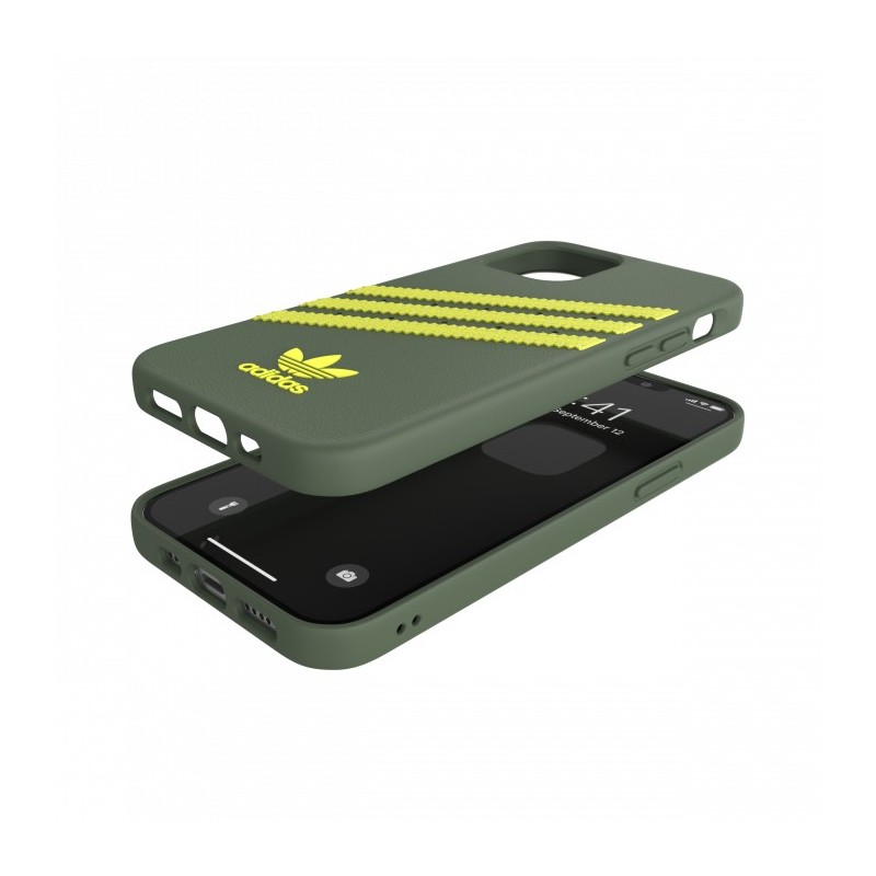 Adidas 3-Stripes custodia per cellulare 15,5 cm (6.1") Cover Verde, Giallo