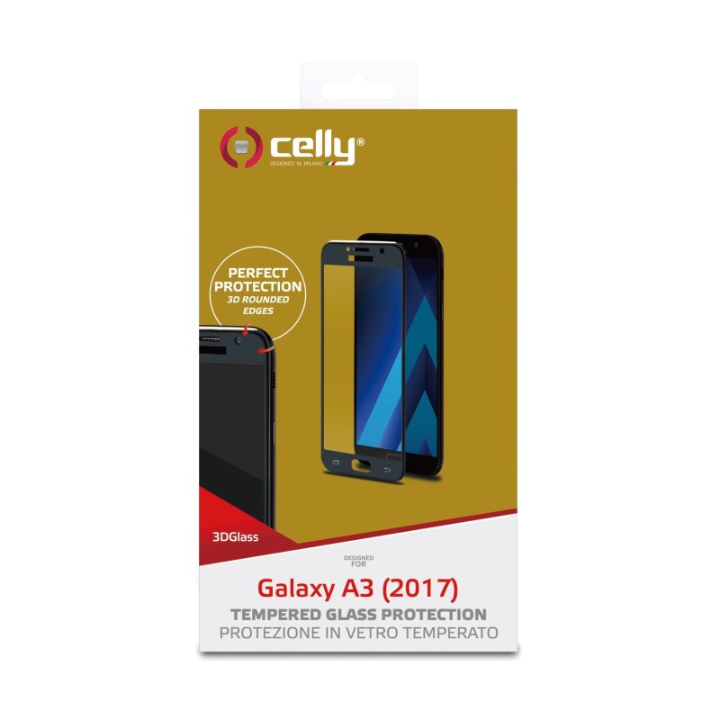 Celly 3D Glass Pellicola proteggischermo trasparente Samsung 1 pz