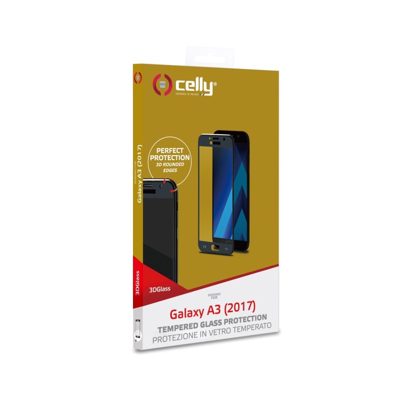 Celly 3D Glass Pellicola proteggischermo trasparente Samsung 1 pz