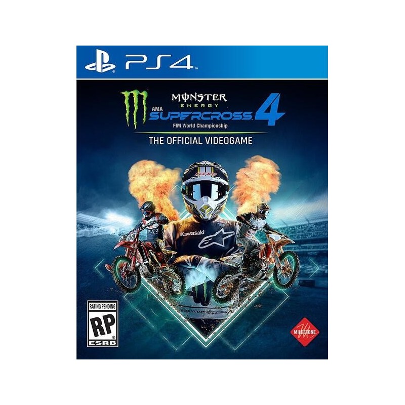 PLAION Monster Energy Supercross 4 Standard Inglese, ITA PlayStation 4