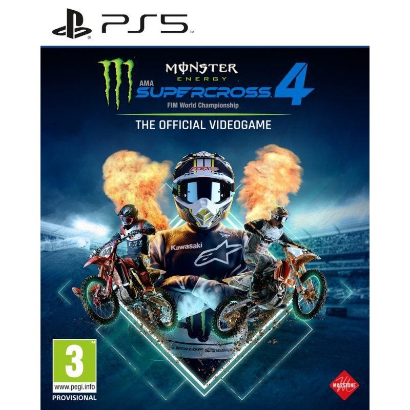 PLAION Monster Energy Supercross 4 Standard Inglese, ITA PlayStation 5