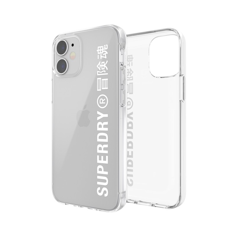 SuperDry 42593 custodia per cellulare 13,7 cm (5.4") Cover Trasparente