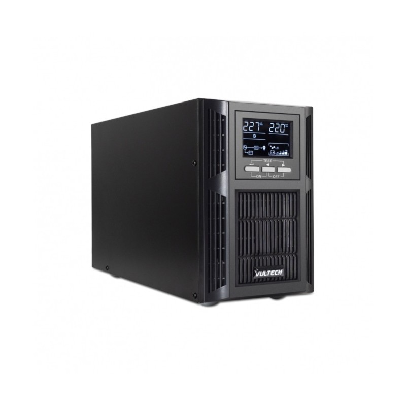 Vultech GS-1KVAS REV 2.4 gruppo di continuità (UPS) Doppia conversione (online) 1 kVA 1000 W 3 presa(e) AC