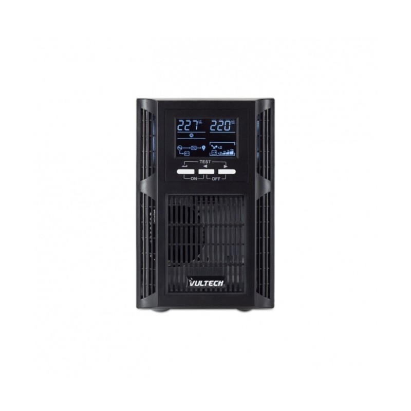 Vultech GS-1KVAS REV 2.4 gruppo di continuità (UPS) Doppia conversione (online) 1 kVA 1000 W 3 presa(e) AC