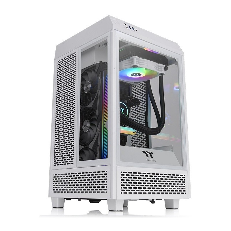 Thermaltake The Tower 100 Snow Mini Tower Bianco