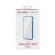 Celly Laser Matt custodia per cellulare 16,5 cm (6.5") Cover Trasparente, Blu