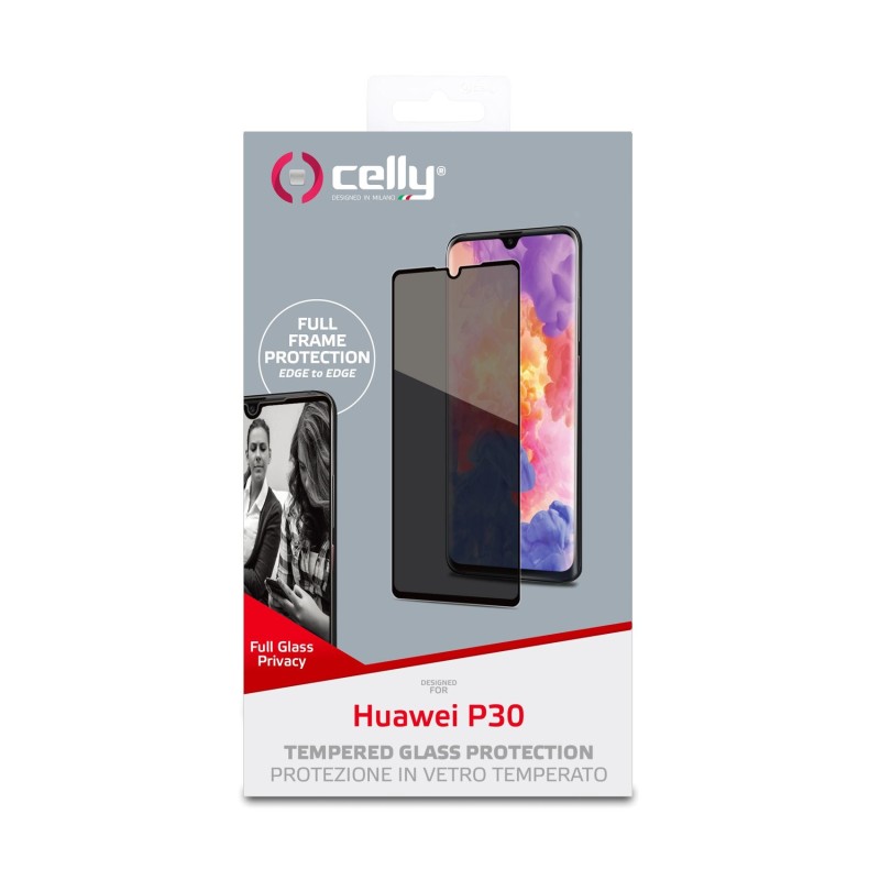 Celly Privacy Full Glass Pellicola proteggischermo trasparente Huawei 1 pz