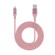 Celly USBLIGHTCOLORPK cavo Lightning 1 m Rosa