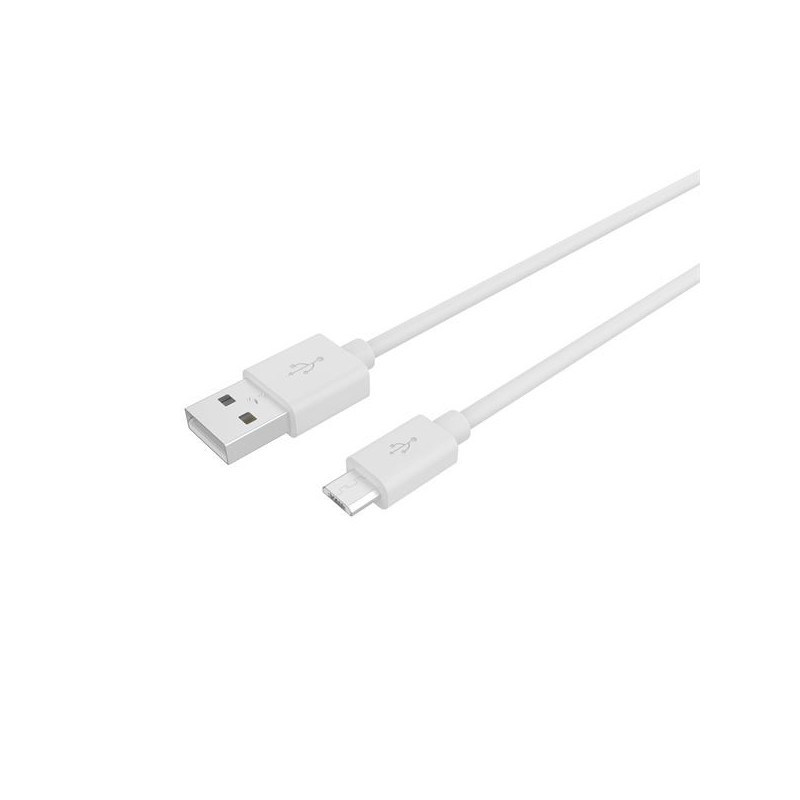 Celly PCUSBMICROWH cavo USB 1 m USB A Micro-USB A Bianco