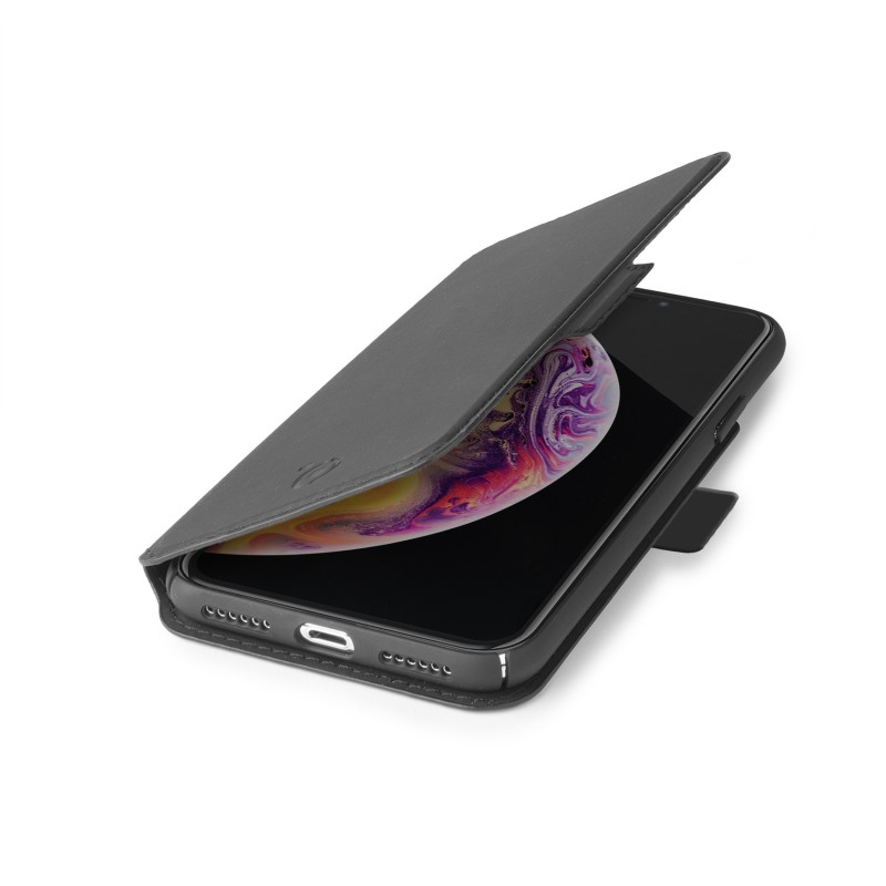 Celly PrestigeM custodia per cellulare 16,5 cm (6.5") Custodia a libro Nero