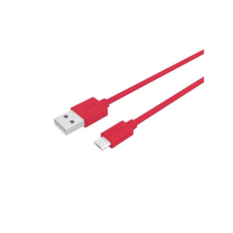 Celly PCUSBMICRORD cavo USB 1 m USB A Micro-USB B Rosso