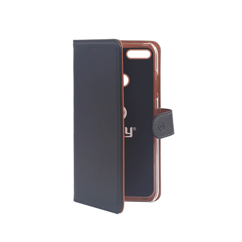 Celly Wally custodia per cellulare 15,2 cm (5.99") Custodia a libro Nero