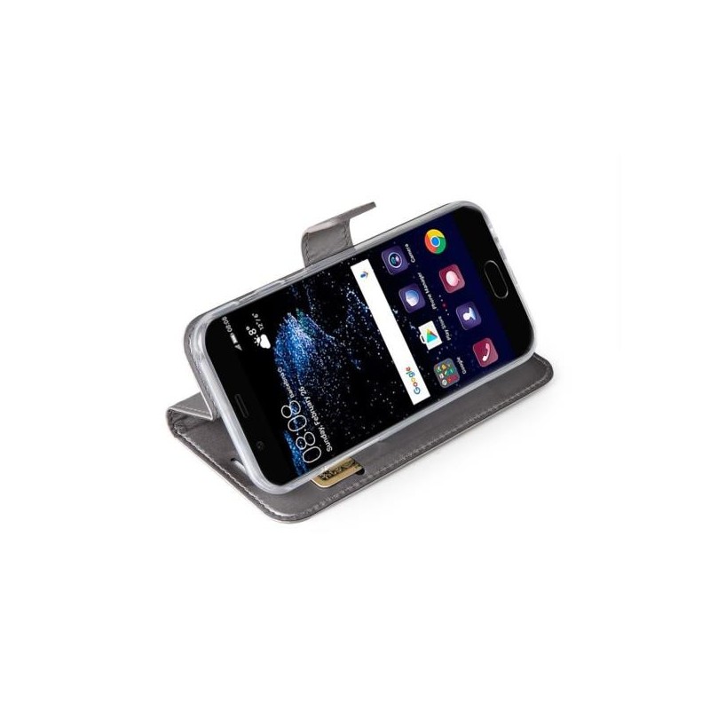 Celly Air custodia per cellulare 14 cm (5.5") Custodia a borsellino Argento