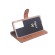 Celly Wally custodia per cellulare 17,3 cm (6.8") Custodia a libro Nero, Marrone