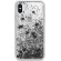 White Diamonds Sparkle custodia per cellulare 14,7 cm (5.8") Cover Argento, Trasparente