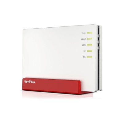 FRITZ!Box FRITZ! BOX 7583 VDSL router wireless Gigabit Ethernet Dual-band (2.4 GHz 5 GHz) Rosso, Bianco