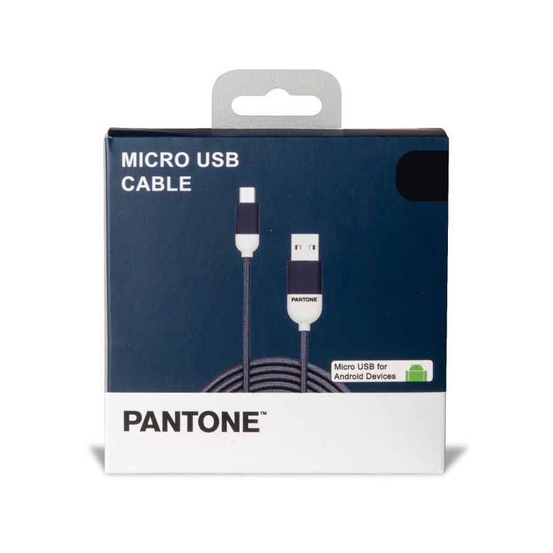 Pantone PT-MC001-5N cavo USB 1,5 m USB 2.0 Micro-USB A USB A Nero