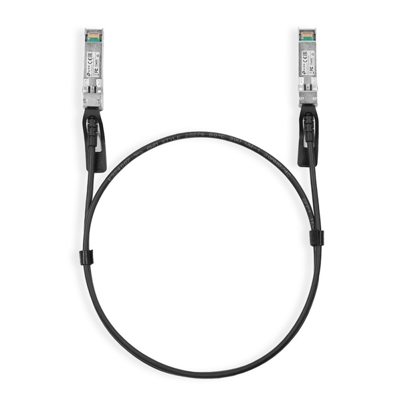 TP-Link TL-SM5220-1M cavo InfiniBand e in fibra ottica SFP+ DAC Nero