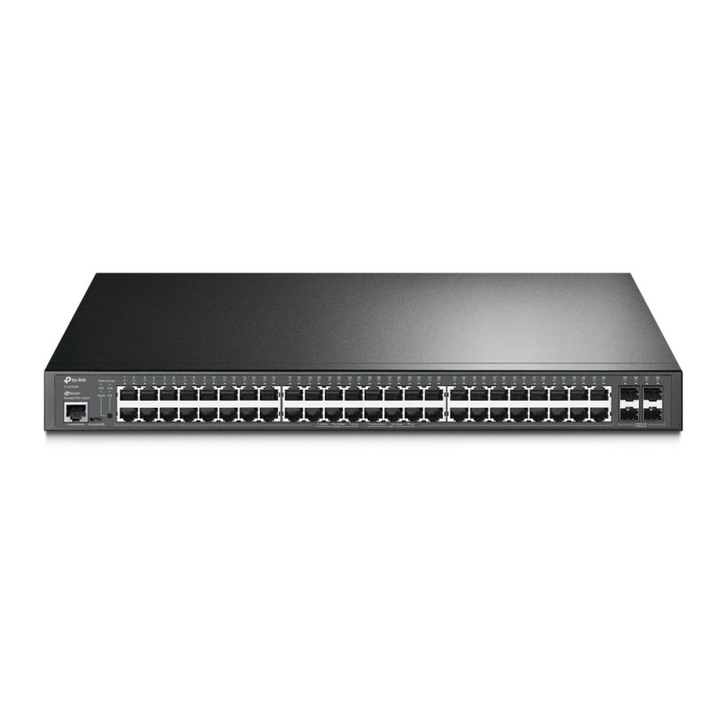 TP-Link JetStream TL-SG3452P switch di rete Gestito L2 L3 Gigabit Ethernet (10 100 1000) Supporto Power over Ethernet (PoE) 1U