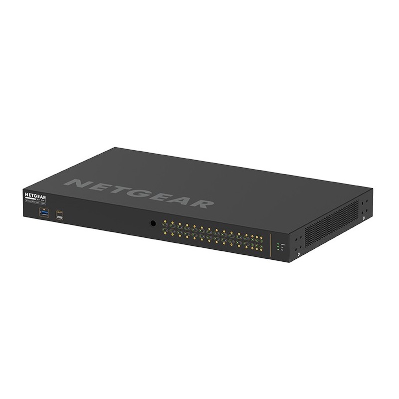 NETGEAR GSM4230P-100EUS switch di rete Gestito L2 L3 Gigabit Ethernet (10 100 1000) Supporto Power over Ethernet (PoE) 1U Nero