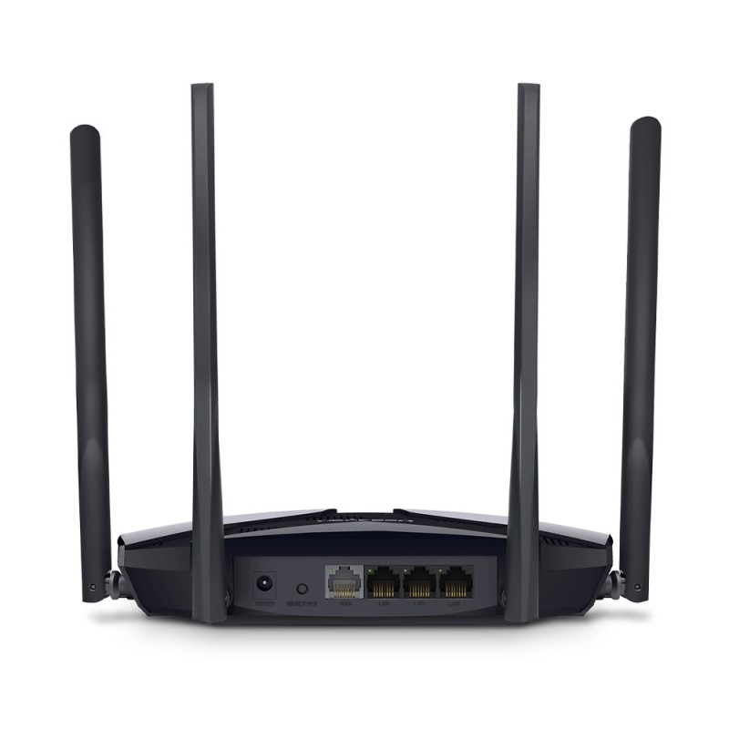 Mercusys MR70X router wireless Gigabit Ethernet Dual-band (2.4 GHz 5 GHz) Nero