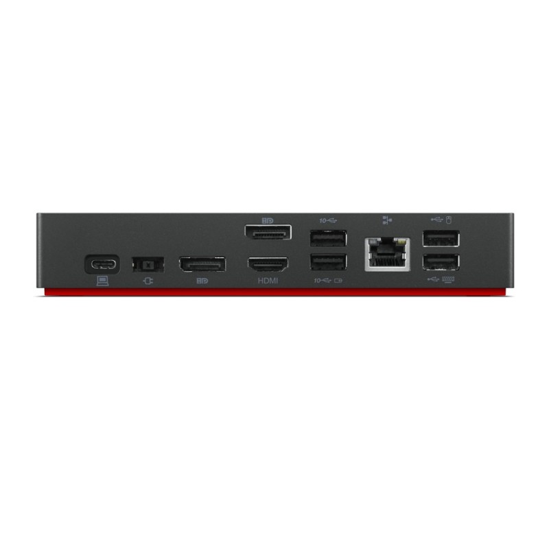 Lenovo ThinkPad Universal USB-C Dock Cablato USB 3.2 Gen 1 (3.1 Gen 1) Type-C Nero