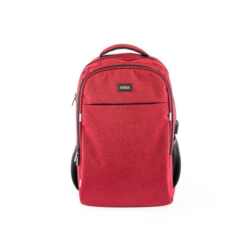 Nilox NXBK042 zaino Zaino casual Rosso Poliestere