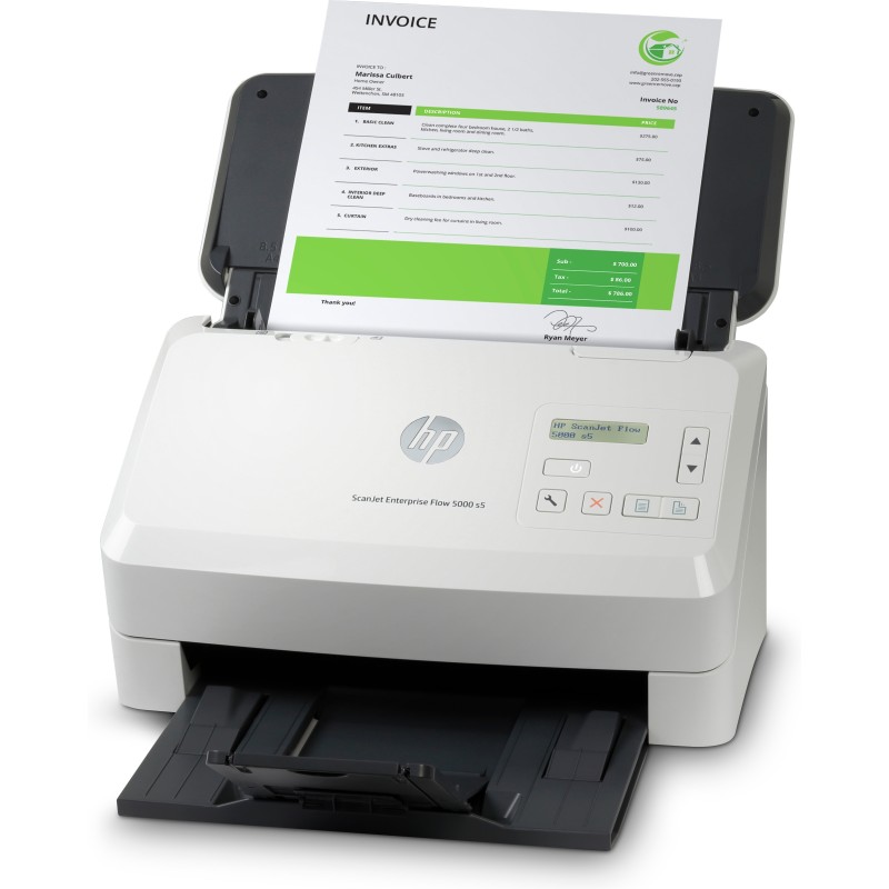 HP Scanjet Enterprise Flow 5000 s5 Scanner a foglio 600 x 600 DPI A4 Bianco