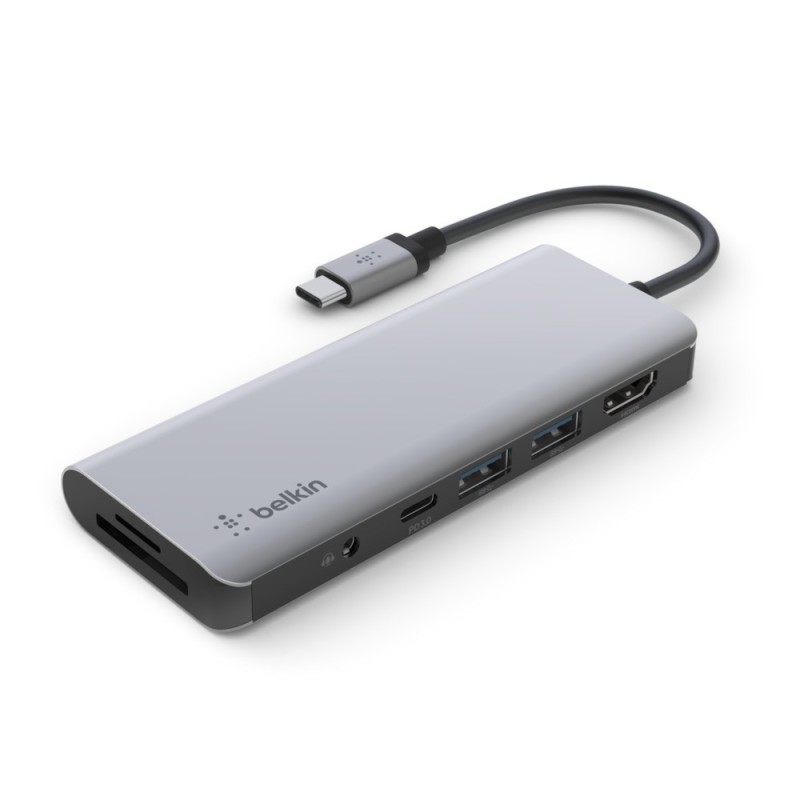 Belkin Adattatore Multiporta 7 In 1 USB-C