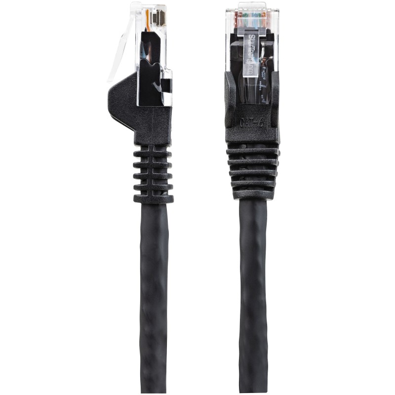 StarTech.com N6LPATCH3MBK cavo di rete Nero 3 m Cat6 U UTP (UTP)