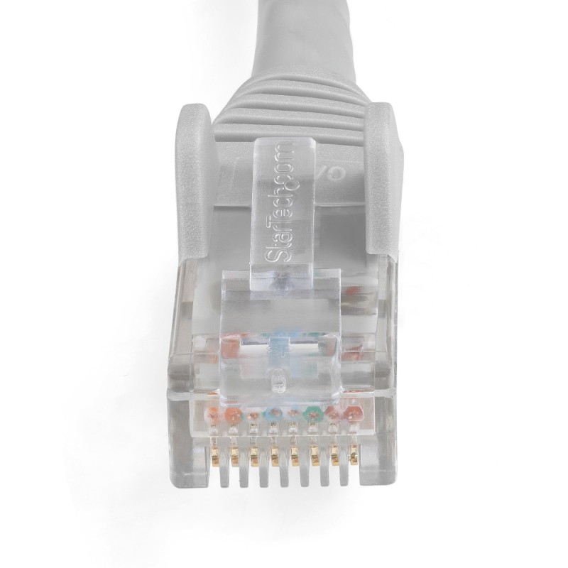 StarTech.com N6LPATCH2MGR cavo di rete Grigio 2 m Cat6 U UTP (UTP)