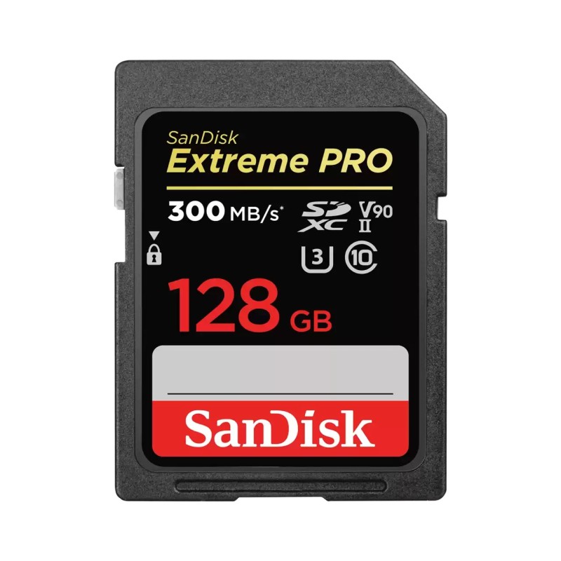 SanDisk Extreme PRO 128 GB SDXC UHS-II Classe 10