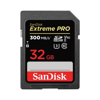 SanDisk Extreme PRO 32 GB SDHC UHS-II Classe 10