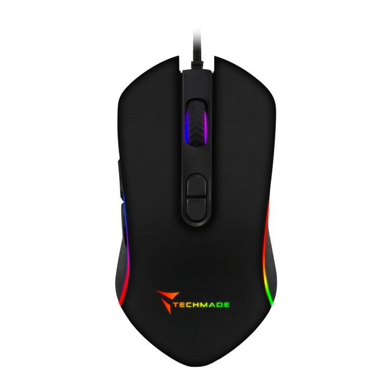 Techmade TM-PG-64 mouse Ambidestro USB tipo A 3200 DPI