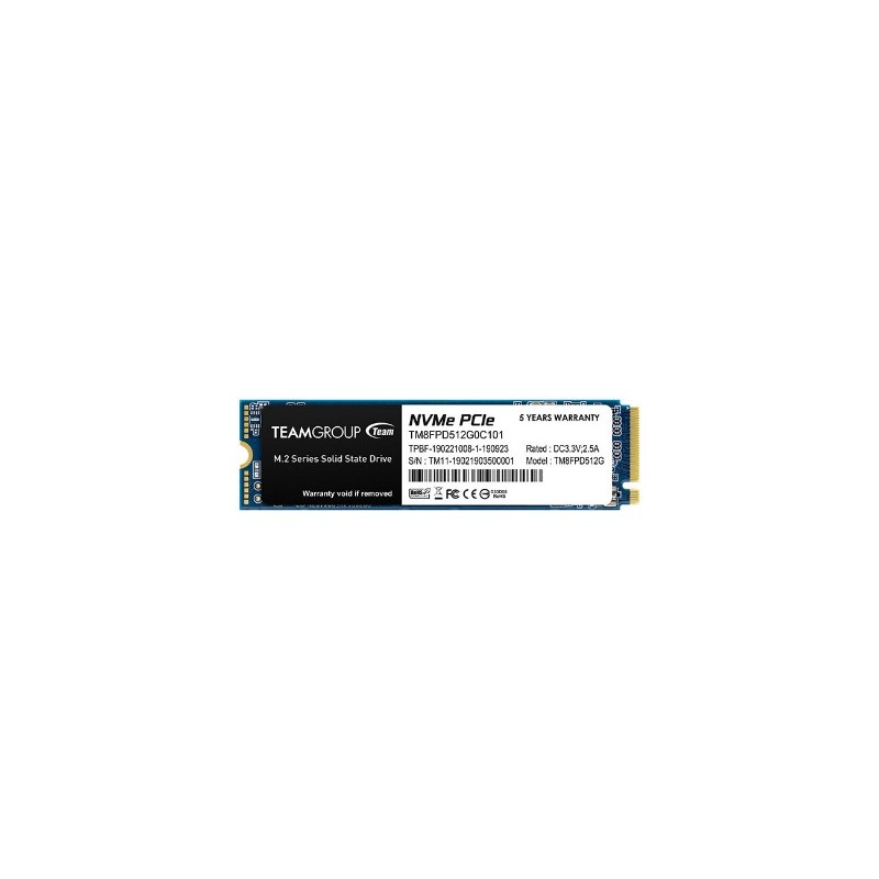 Team Group MP33 PRO M.2 512 GB PCI Express 3.0 NVMe 3D NAND