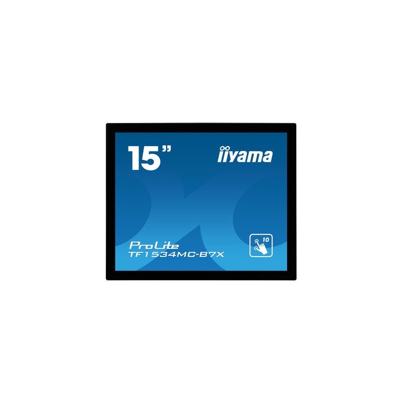 iiyama TF1534MC-B7X monitor POS 38,1 cm (15") 1024 x 768 Pixel XGA Touch screen