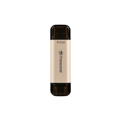 Transcend JetFlash 930C unità flash USB 512 GB USB Type-A   USB Type-C 3.2 Gen 1 (3.1 Gen 1) Oro