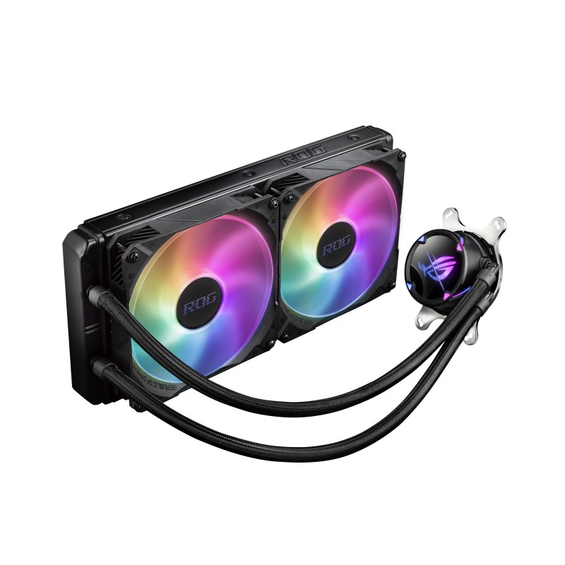 ASUS ROG STRIX LC II 280 ARGB Processore Raffreddatore di liquidi tutto in uno 14 cm Nero 1 pz