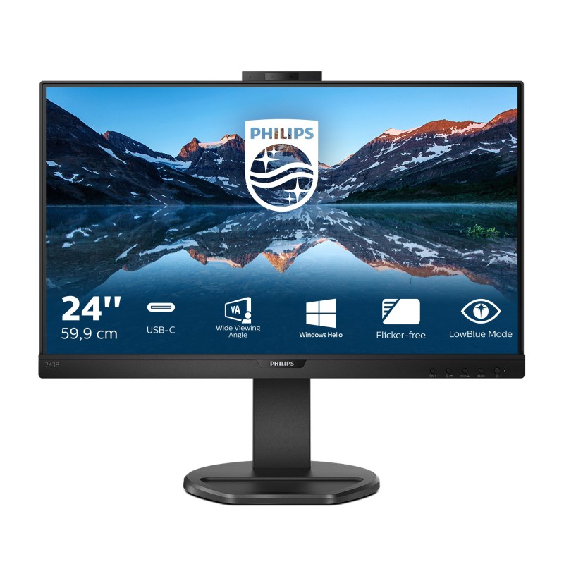 Philips B Line 243B9H 00 LED display 60,5 cm (23.8") 1920 x 1080 Pixel Full HD Nero